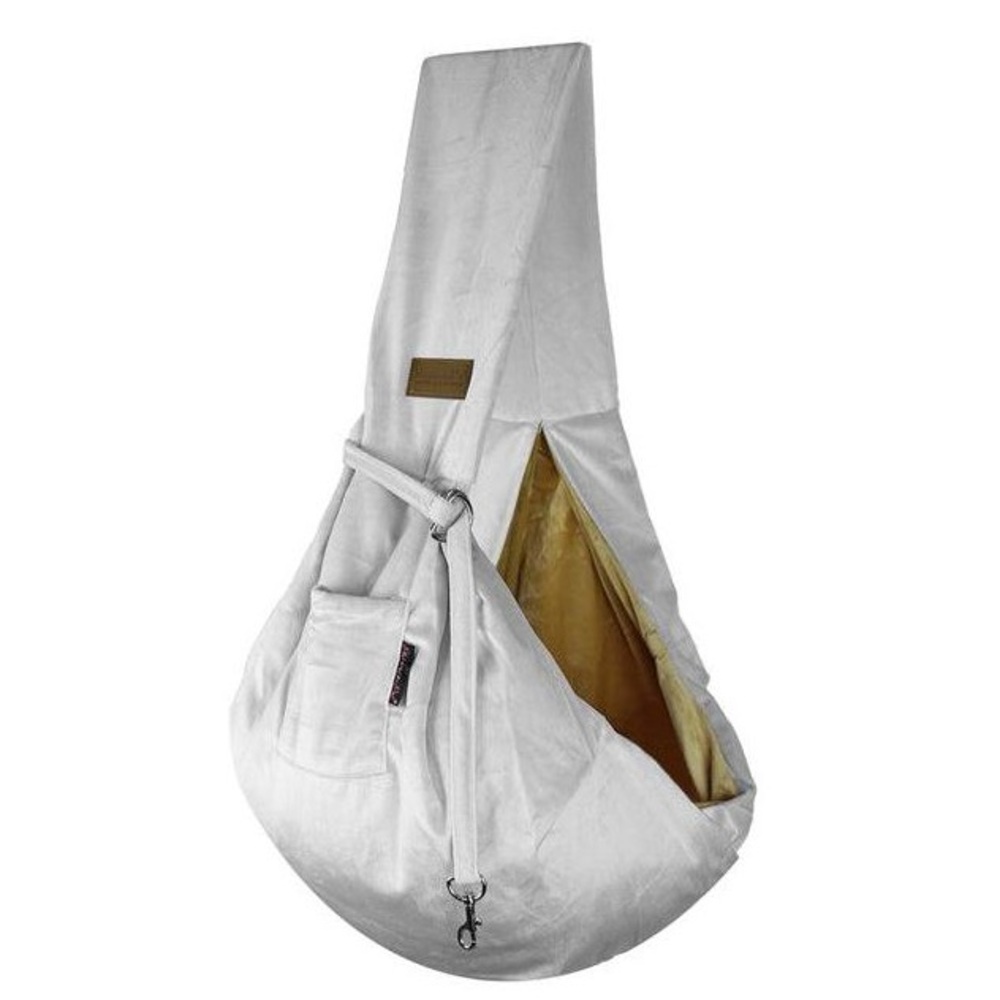 Parisian Pet Gray Sling Carrier for Dogs & Cats Hands-Free Pet Transport